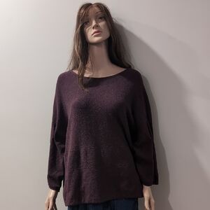 Purple Knit Sweater